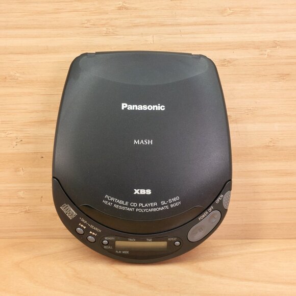 Panasonic SL-S160 Portable CD Player / MASH Technology / Made in Japan / Tested - Picture 1 of 9